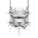 battleship tattoo design idea