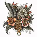 Accents tattoo design idea