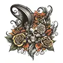 Accents tattoo design idea