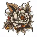 Accents tattoo design idea