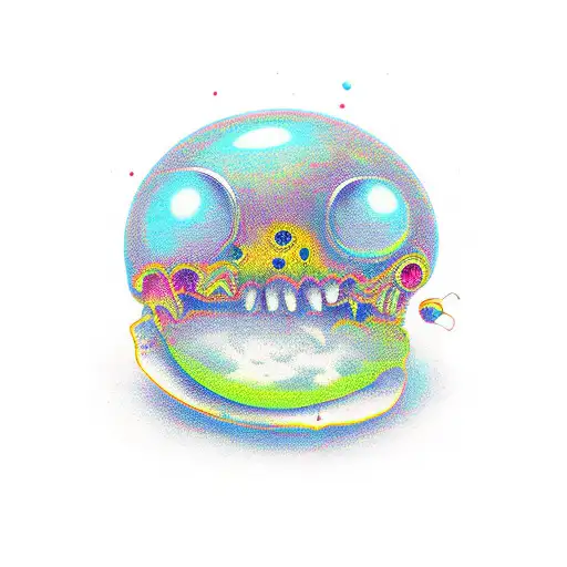 poppin' tattoo design idea