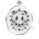 Pocket Watch, smiley face tattoo design idea