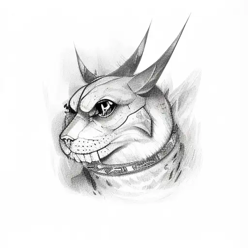 Gambling, alcohol and cocaine tattoo design idea