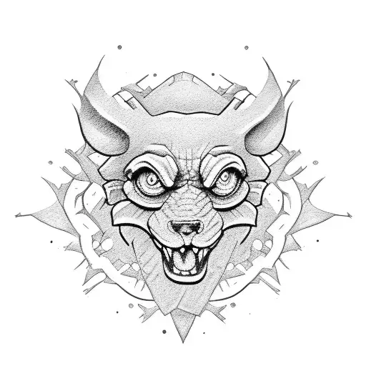 lego Raphael  tattoo design idea