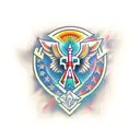 Archangel Raphael tattoo design idea