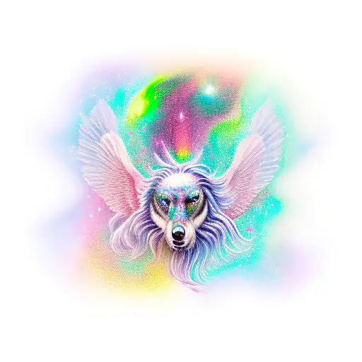 Aurora boreas tattoo design idea