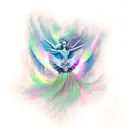 Aurora boreas tattoo design idea