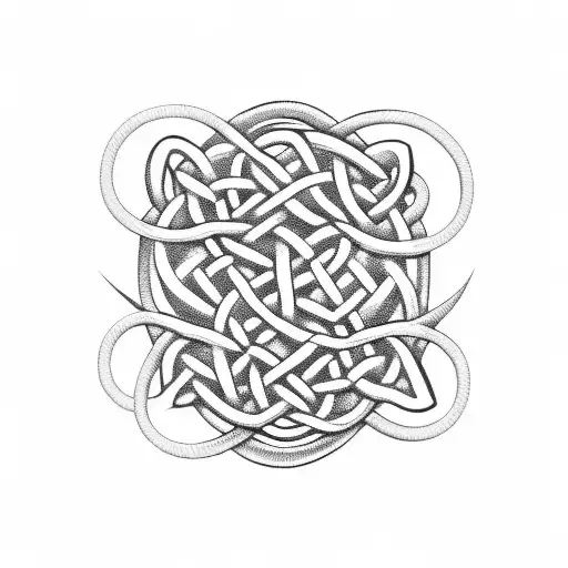 celtic love knot tattoo designs