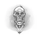 John Taffer saying Shut It Down tattoo design idea