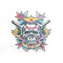 chaos tattoo design idea