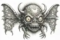beelzebub tattoo design idea