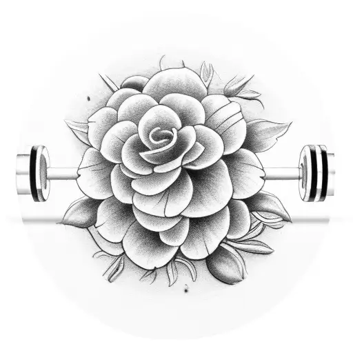 Buy Dumbbell Tattoo Online In India - Etsy India