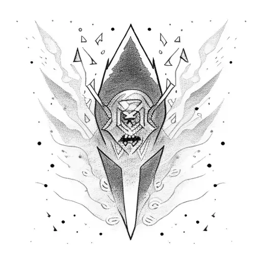 Lightning Bolt tattoo design idea