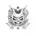 coffin  tattoo design idea