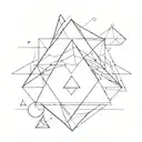 prism tattoo design idea