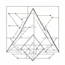 prism tattoo design idea