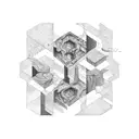 geological tattoo design idea