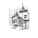 la casa de papel  tattoo design idea