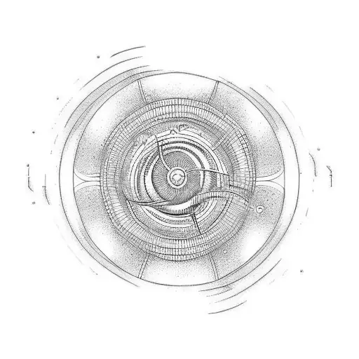 whirlpool tattoo design idea