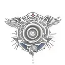 whirlpool tattoo design idea