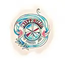 whirlpool tattoo design idea