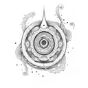 whirlpool tattoo design idea