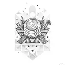 Denver Nuggets tattoo design idea