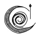 crochet tattoo design idea