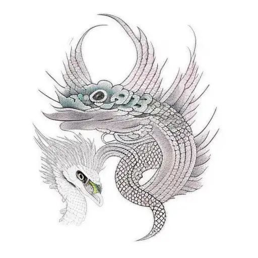 quetzal  tattoo design idea