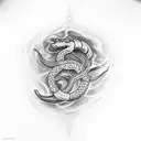 Jörmungandr tattoo design idea