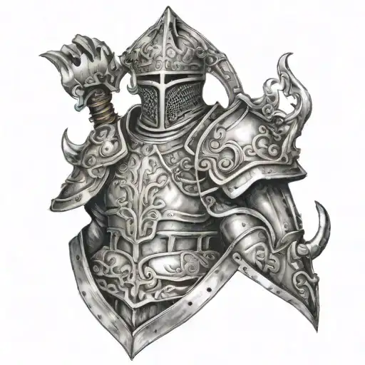 God's armour  tattoo design idea