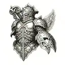God's armour  tattoo design idea