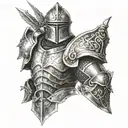 God's armour  tattoo design idea