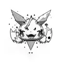 Pokémon mimikyu tattoo design idea