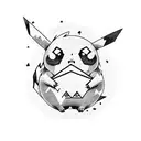 Pokémon mimikyu tattoo design idea