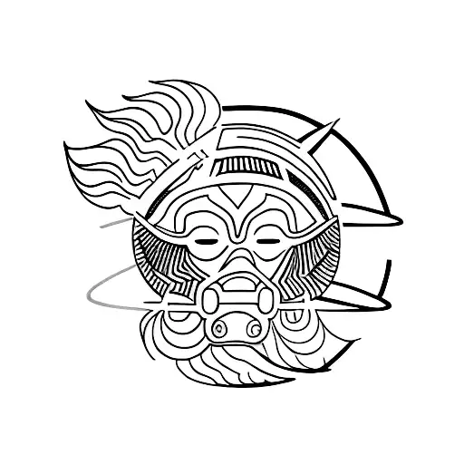 sol tattoo design idea