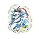 sol tattoo design idea