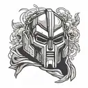 MF DOOM tattoo design idea