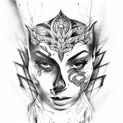 history tattoo design idea