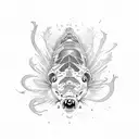 Koi Fish tattoo design idea