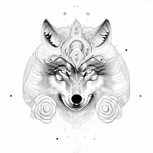 wolf in sheep's clothing tattoo design idea