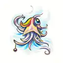 flamboyant cuttlefish tattoo design idea