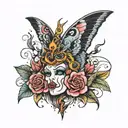 lady killer song tattoo design idea