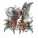 lady killer song tattoo design idea