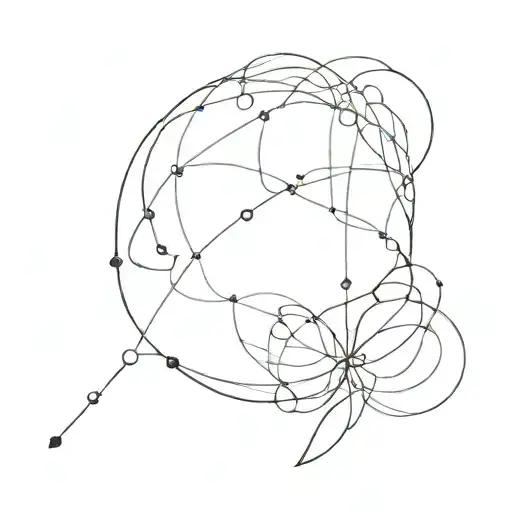 thought bubble linked to heavy weight tattoo design idea