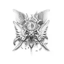 post stamp from kraków poland tattoo design idea