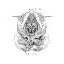 postcard from kraków poland tattoo design idea
