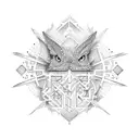 postcard from kraków poland tattoo design idea