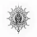 shiva nataraja tattoo design idea