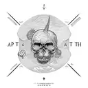 map the path to paradise is through hell tattoo design idea